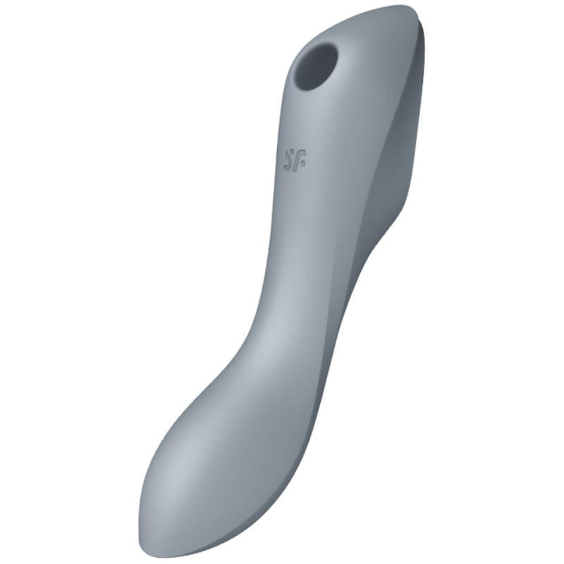 Ilhaerotica - SATISFYER - VIBRADOR DE PULSO DE AR CURVY TRINITY 3 CINZA