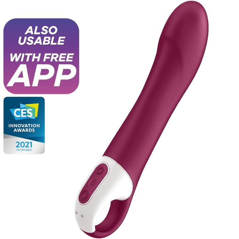 Ilhaerotica - SATISFYER - VIBRADOR GRANDE CALOR GSPOT