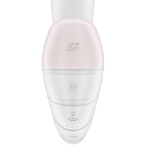 SATISFYER – ESTIMULADOR DE PULSO DE AR SUPERNOVA E VIBRAO BRANCO