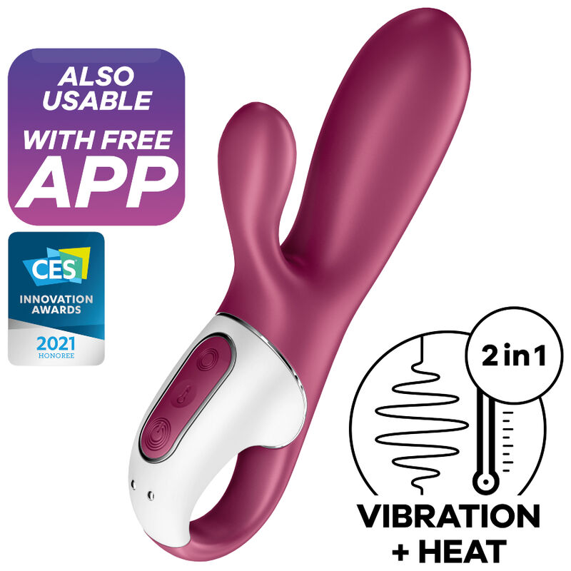 Ilhaerotica - SATISFYER - VIBRADOR HOT BUNNY GSPOT
