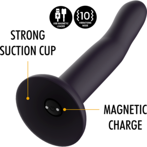 MYTHOLOGY – DUMAN MYSTIC DILDO L – VIBRADOR COMPATÍVEL COM A TECNOLOGIA WATCHME WIRELESS