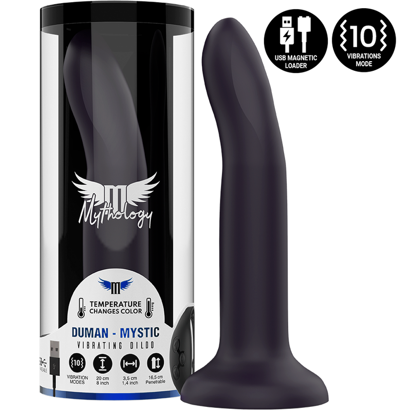 Ilhaerotica - MYTHOLOGY - DUMAN MYSTIC DILDO L - VIBRADOR COMPATÍVEL COM A TECNOLOGIA WATCHME WIRELESS