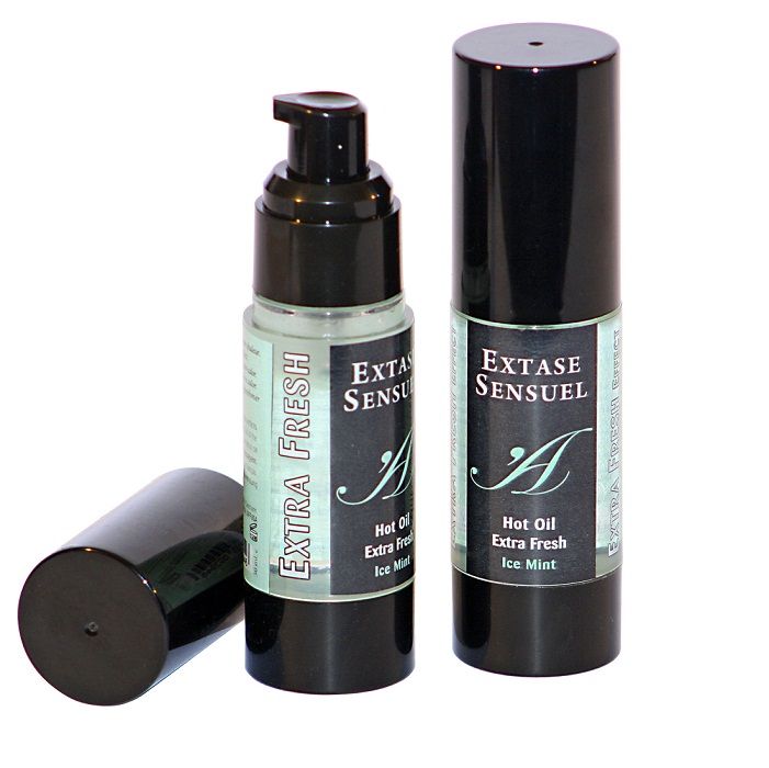 Ilhaerotica - EXTASE SENSUAL - ÓLEO DE MASSAGEM COM EFEITO GELO EXTRA FRESCO 30 ML