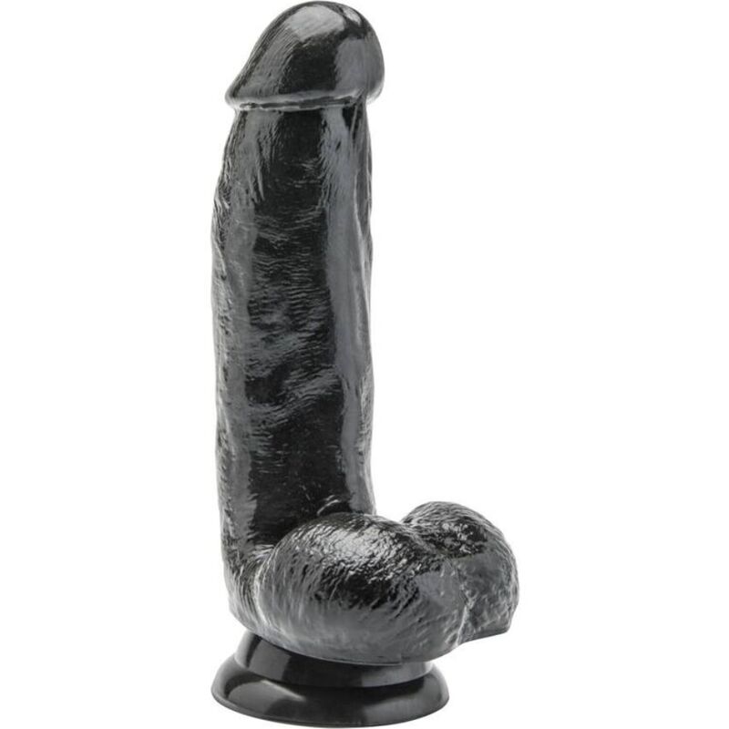 Ilhaerotica - GET REAL - DILDO 12 CM COM BOLAS PRETO
