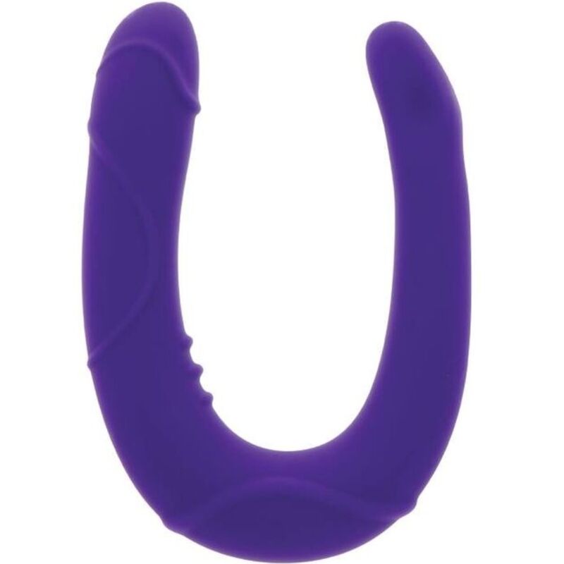 Ilhaerotica - GET REAL - VOGUE MINI DUPLO DONG ROXO