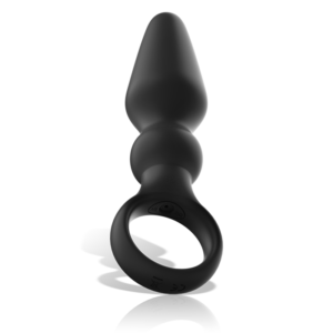 BLACK&SILVER – PLUGUE ANAL DE SILICONE PODEROSO OZZY