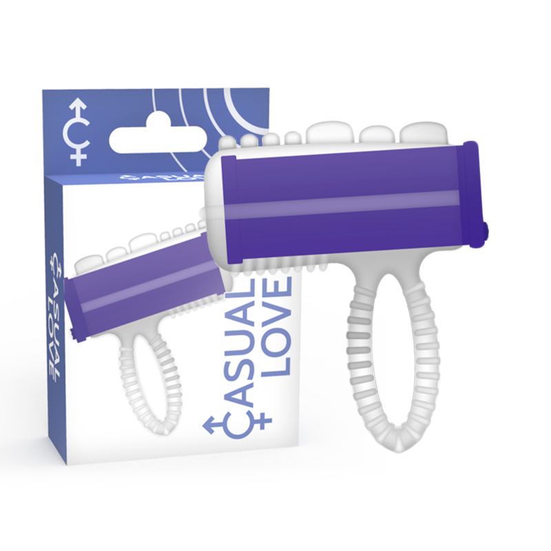 Ilhaerotica - CASUAL LOVE - LÍNGUA VIBRADORA DE ANEL LILAC