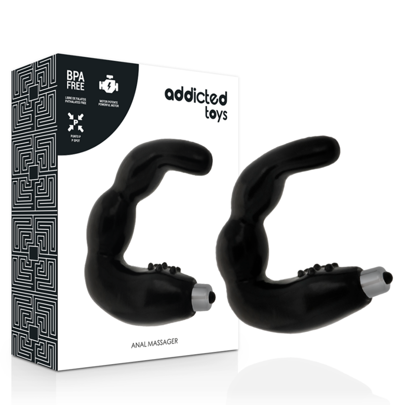 Ilhaerotica - ADDICTED TOYS - PRÓSTATA ANAL MASSAGER VIBRAO