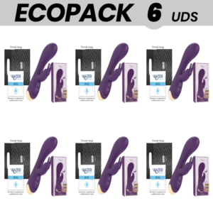ECOPACK 6 UNIDADES – TREASURELAURENCE RABBIT VIBRATOR COMPATIBLE CON WATCHME WIRELESS TECHNOLOGY