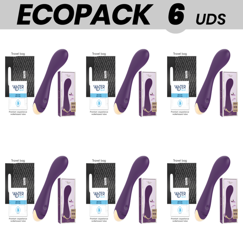 Ilhaerotica - ECOPACK 6 UNIDADES - TREASUREHANSEL G-SPOT VIBRATOR COMPATIBLE CON WATCHME WIRELESS TECHNOLOGY