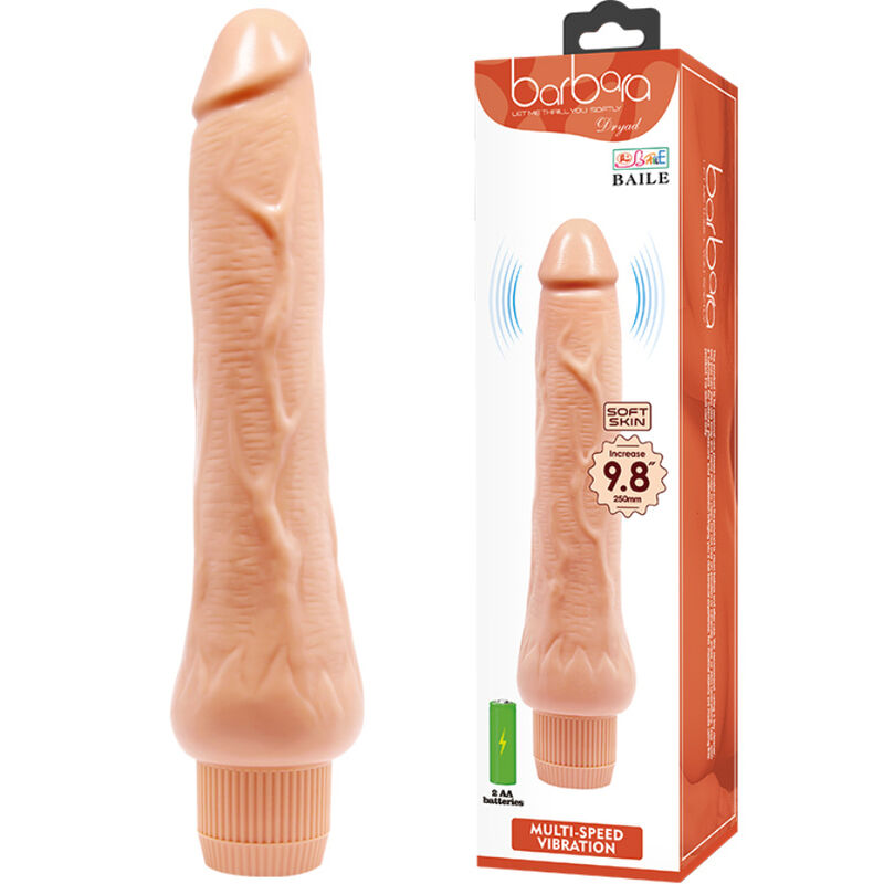 Ilhaerotica - BAILE - VIBRADOR REALÍSTICO BARBARA 25 CM