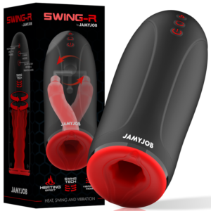 JAMYJOB – EFEITO DE AQUECIMENTO SWING-R, TECNOLOGIA DE SWING E MASTURBADOR DE VIBRAO