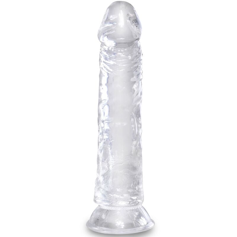 Ilhaerotica - KING COCK - PÊNIS REALISTA CLARO 19.7 CM TRANSPARENTE