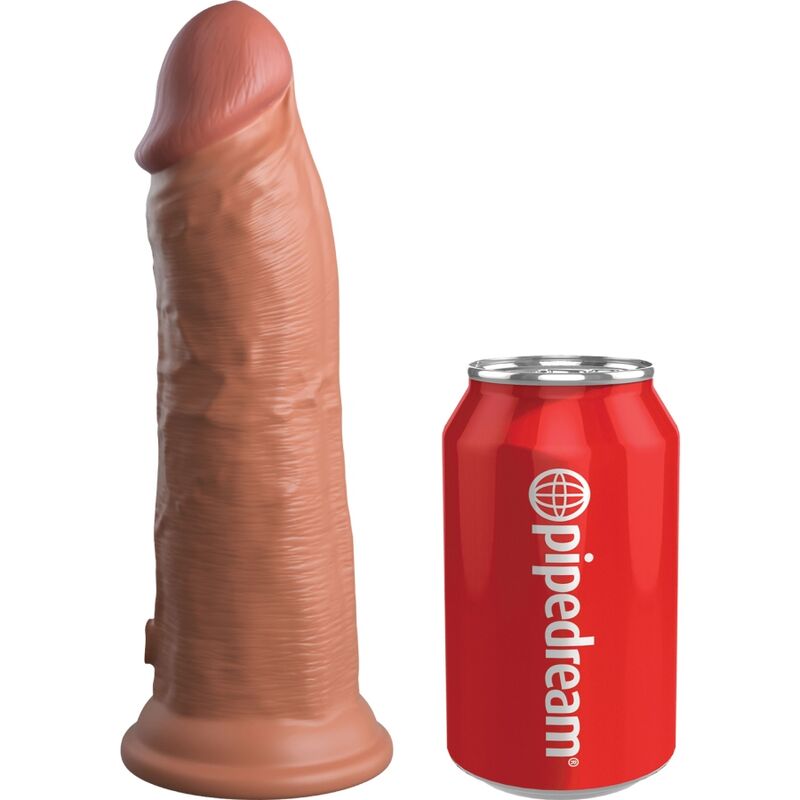 Ilhaerotica - KING COCK - ELITE VIBRADOR REALÍSTICO E SILICONE 20.3 CM CARAMELO