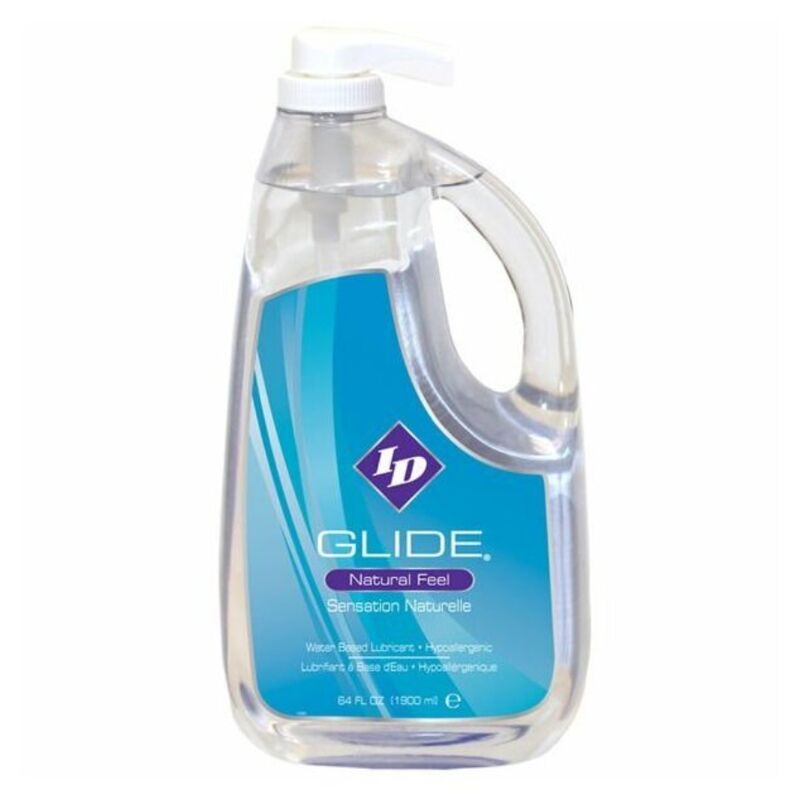 Ilhaerotica - ID GLIDE - LUBRIFICANTE À BASE DE ÁGUA + SENSAÇÃO NATURAL HIPOALERGÉNICA 1900 ML