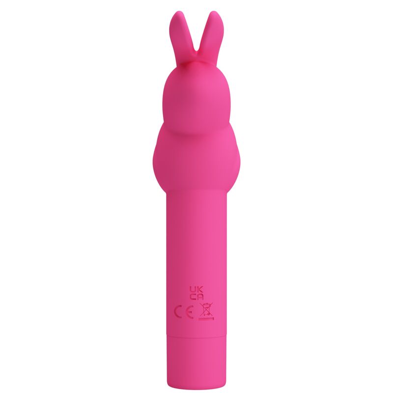 Ilhaerotica - PRETTY LOVE - VIBRADOR DE SILICONE GERARDO FUSCHIA RABBIT