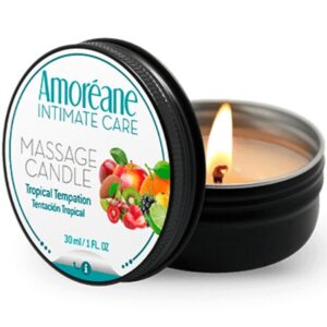 AMOREANE – VELA DE MASSAGEM TENTAÇÃO TROPICAL 30 ML