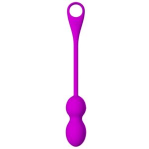 PRETTY LOVE – BOLAS VIBRADORAS RECARREGVEIS ELVIRA ROXO
