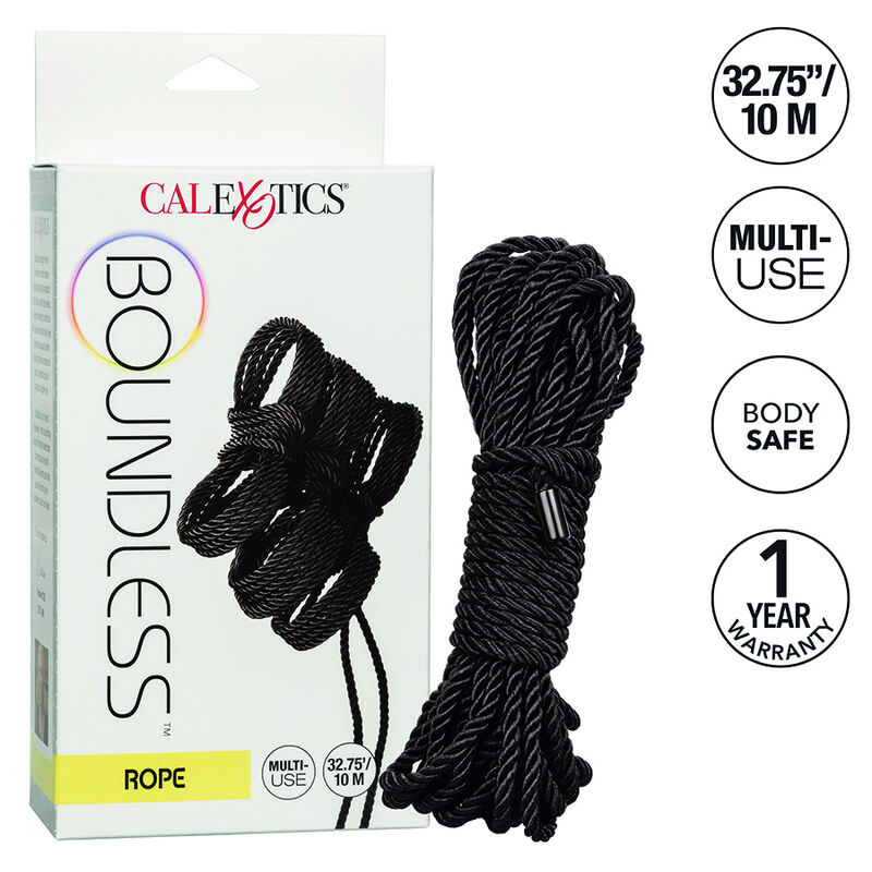 Ilhaerotica - CALEXOTICS - BOUNDLESS CORDA 10M PRETA