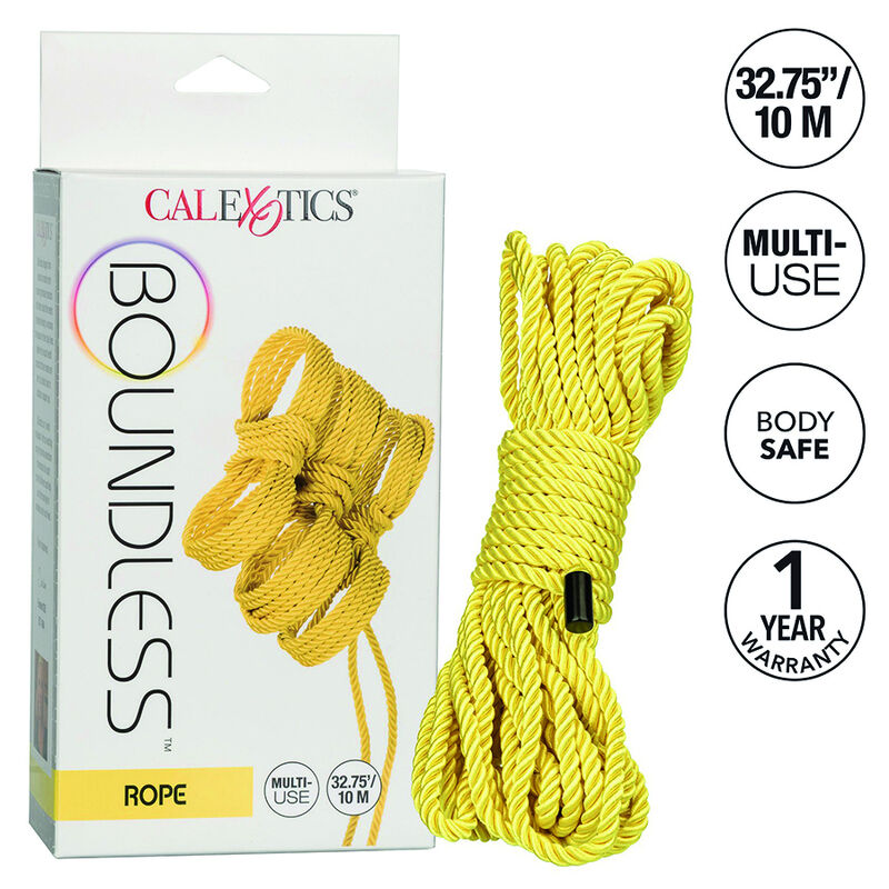 Ilhaerotica - CALEXOTICS - BOUNDLESS CORDA 10M AMARELO