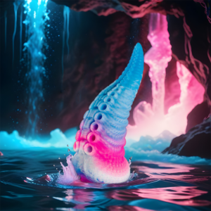 EPIC – DILDO DE TENTÁCULO AZUL PHORCYS TAMANHO PEQUENO