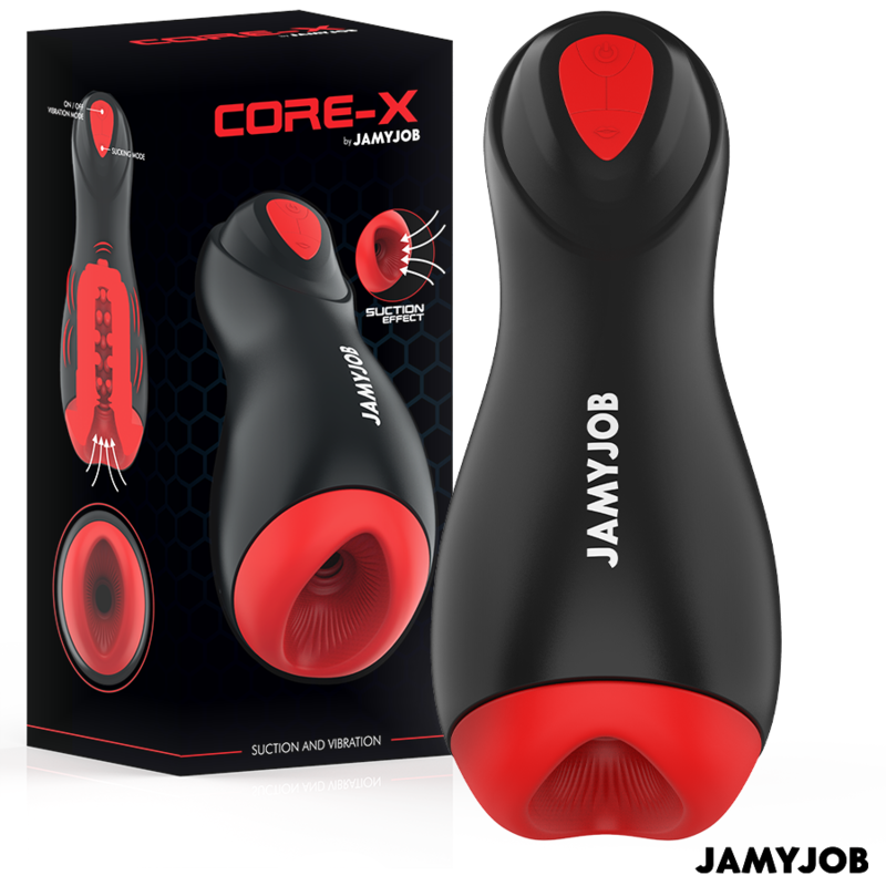 Ilhaerotica - JAMYJOB - MASTURBADOR AUTOMÁTICO CORE-X 5 MODOS DE SUCÇÃO E VIBRAÇÃO