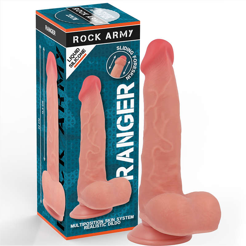 Ilhaerotica - ROCKARMY - SILICONE LÍQUIDO RANGER 22 CM -O- 3