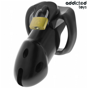 ADDICTED TOYS LOCKED – GAIOLA DE PÊNIS DEN INQUEBRÁVEL 9,8 CM