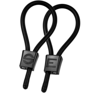 ELECTRASTIM – ANÉIS PENIANOS AJUSTÁVEIS PRESTIGE ELECTRA LOOPS PRETOS