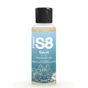 STIMUL8 – ÓLEO DE MASSAGEM S8 CAIXA 3 X 50 ML