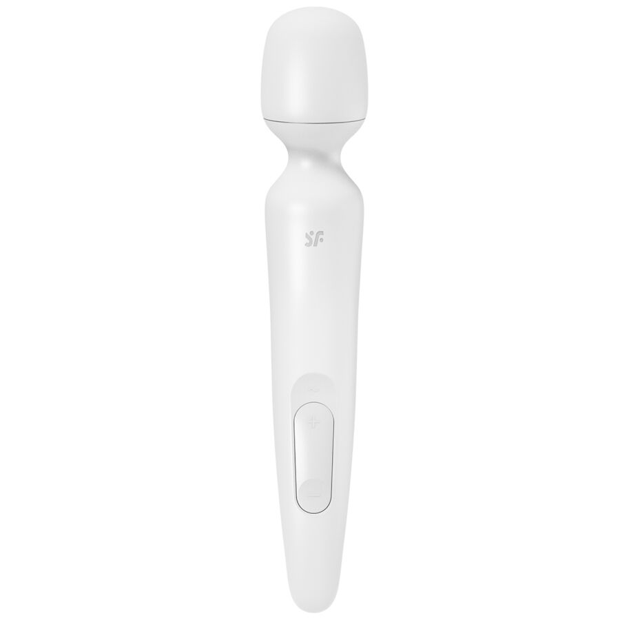 Ilhaerotica - SATISFYER - WAND ERLAND MASSAGEADOR VIBRATÓRIO BRANCO