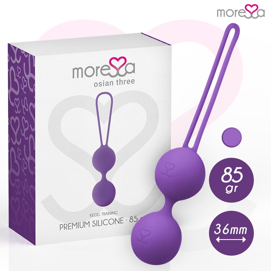 Ilhaerotica - MORESSA - OSIAN TRÊS SILICONE PREMIUM LILS
