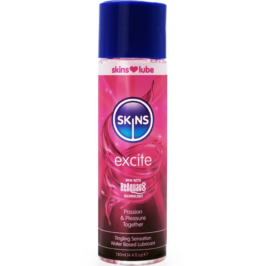 Ilhaerotica - SKINS - EXCITE LUBRIFICANTE À BASE DE ÁGUA 130 ML