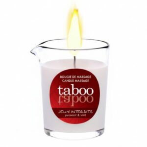 RUF – VELA DE MASSAGEM TABOO PARA ELE JEUX INTERDITS AROMA DE LÍQUEN SELVAGEM