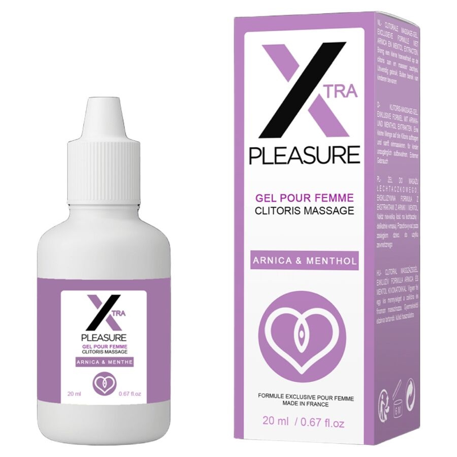 Ilhaerotica - RUF - X PLEASURE GEL DE MASSAGEM PARA CLITÓRIS 20 ML