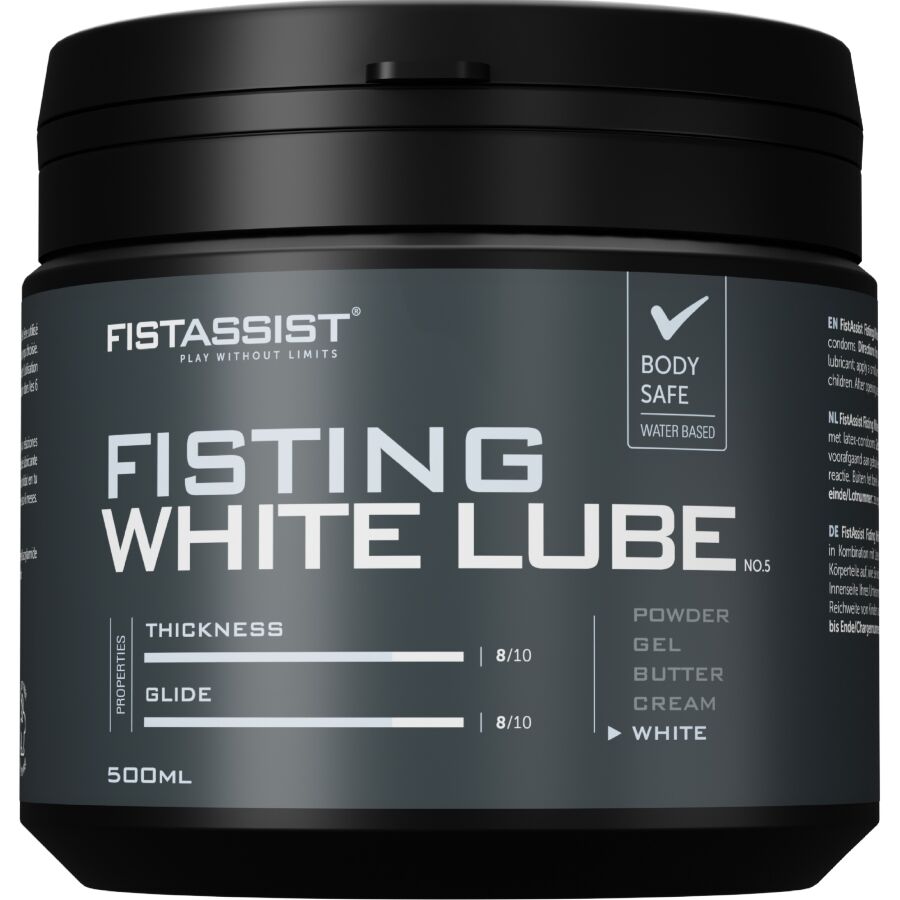 Ilhaerotica - COBECO - FIST ASSIST LUBRIFICANTE BRANCO EXTRA-ESPESSO 500 ML