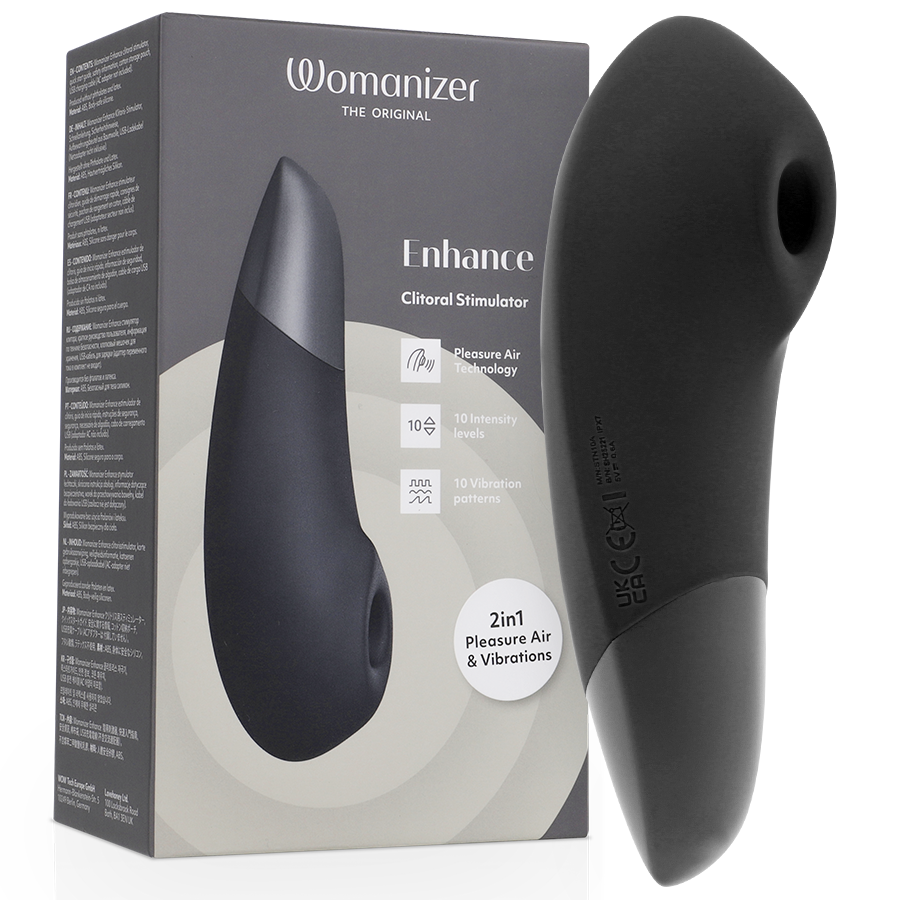 Ilhaerotica - WOMANIZER - ESTIMULADOR CLITORIAL INTENSO PRETO