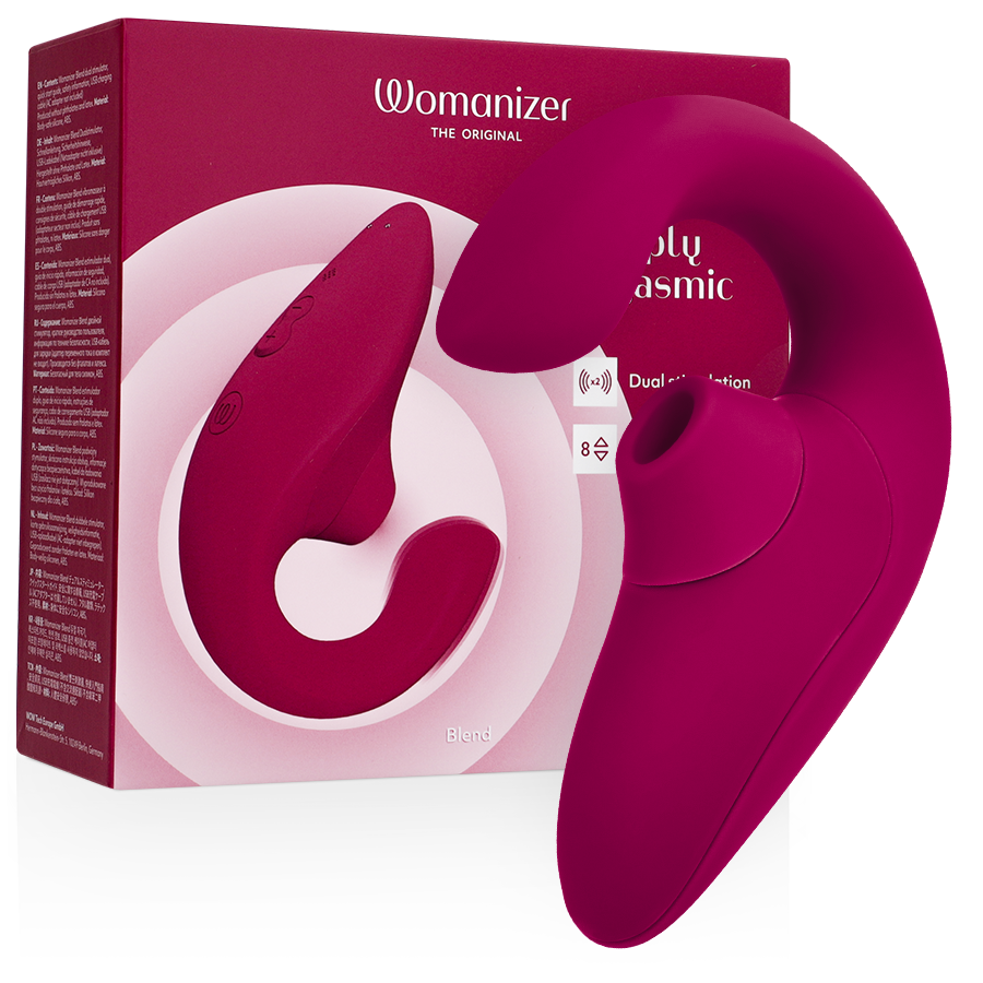 Ilhaerotica - WOMANIZER - VIBRADOR ESTIMULADOR BLEND RABBIT ROSA VIBRANTE