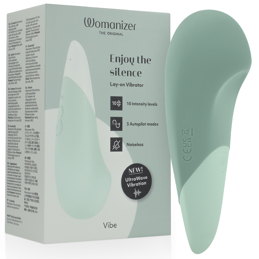 Ilhaerotica - WOMANIZER - VIBE LAY-ON VIBRADOR SILENCIOSO SÁBIO