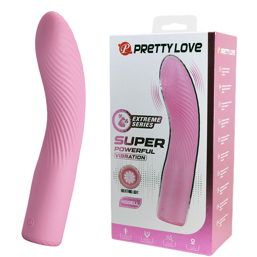 Ilhaerotica - PRETTY LOVE - KISELL VIBRADOR ROSA PARA PONTO G