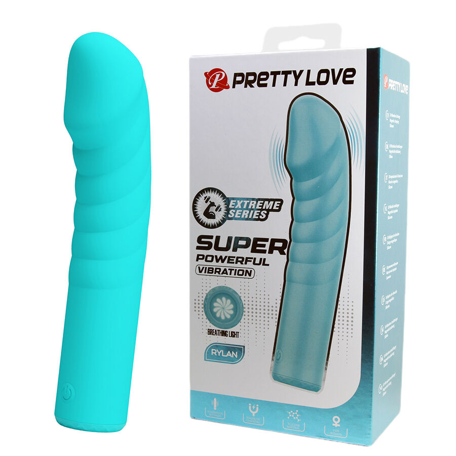 Ilhaerotica - PRETTY LOVE - RYLAN VIBRADOR AZUL PARA PONTO G
