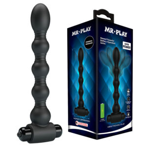 MR PLAY – MASSAGEADOR DE PLUG ANAL VIBRATÓRIO