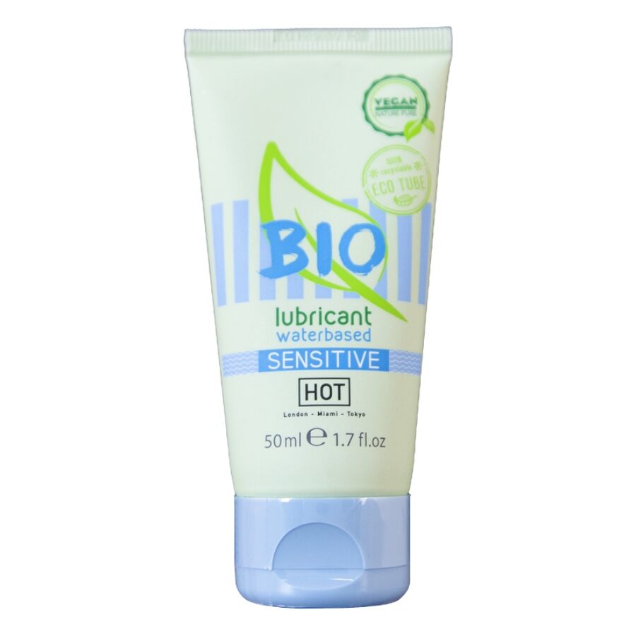 Ilhaerotica - HOT - BIO LUBRIFICANTE À BASE ÁGUA SENSITIV 50 ML