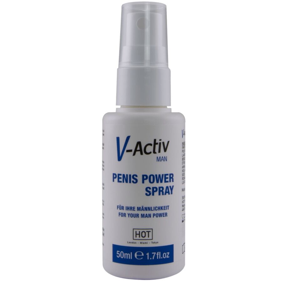Ilhaerotica - HOT - V-ACTIV SPRAY PARA POTÊNCIA PENIANA 50 ML
