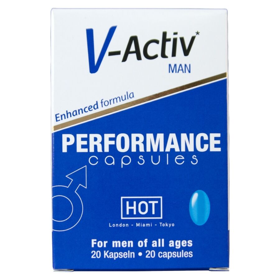 Ilhaerotica - HOT - V-ACTIV CAPS MAN 20 UNIDADES