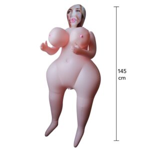 HIDDEN DESIRE – HEAVY HEATHER BONECA INFLÁVEL 145 CM