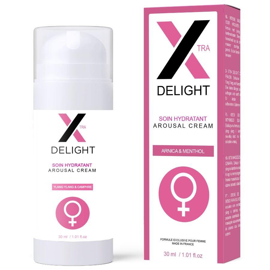 Ilhaerotica - RUF - CREME DE EXCITAO X DELIGHT PARA O CLITÓRIS