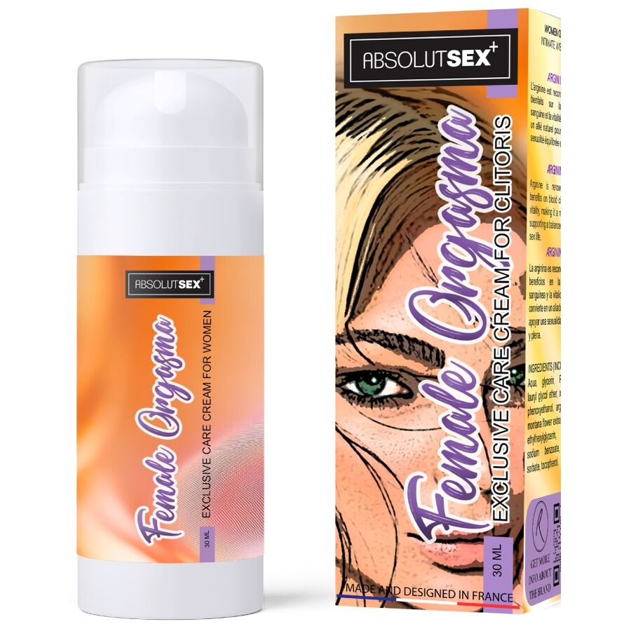 Ilhaerotica - RUF - CREME ESTIMULANTE DE ORGASMO FEMININO PARA ELA 30 ML