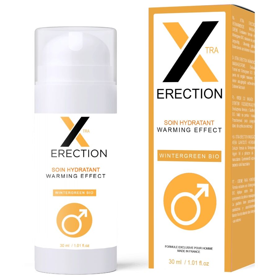 Ilhaerotica - RUF - X ERECTION EFEITO CALOR CREME PARA EREÇÃO 40 ML