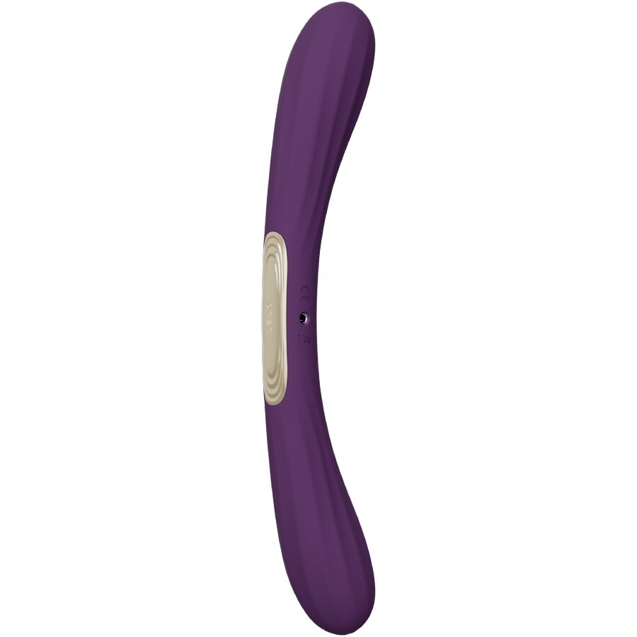 Ilhaerotica - LELO - BOOMERANG VIBRADOR DE DUAS PONTAS ROXO